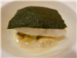 brill with herb crust